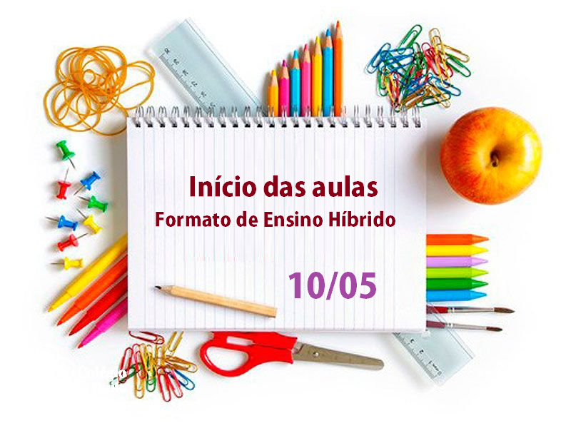 Retorno das atividades escolares de forma híbrida escalonada